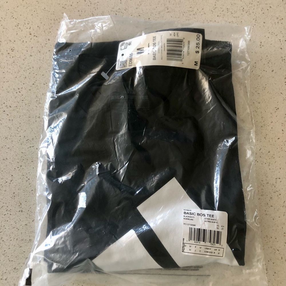 Adidas Basic Tee - Black Size M